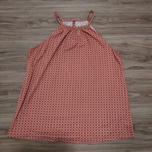 Rust Knit Halter Top